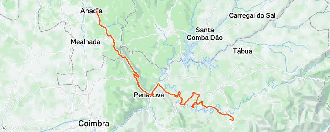 Map of the activity, adventure ride 😁