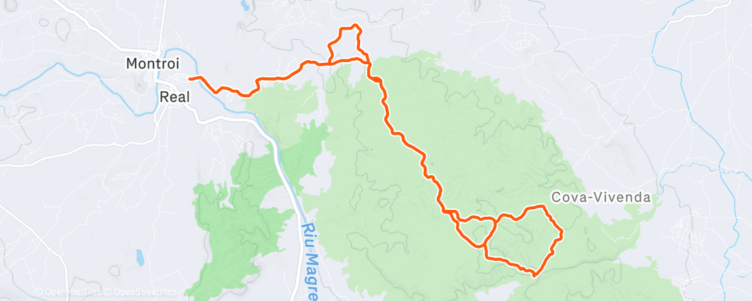 Map of the activity, MTB Boletus🍄