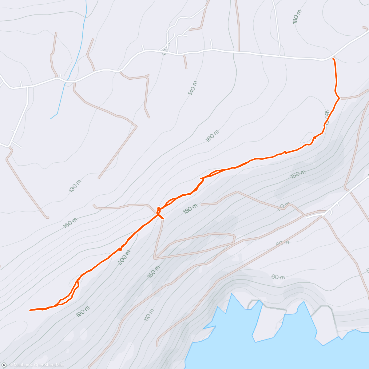 Map of the activity, At Poukauncorrin