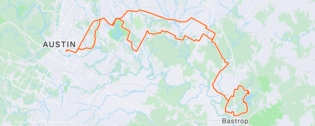 Carte de l'activité Red Rocks Roubaix