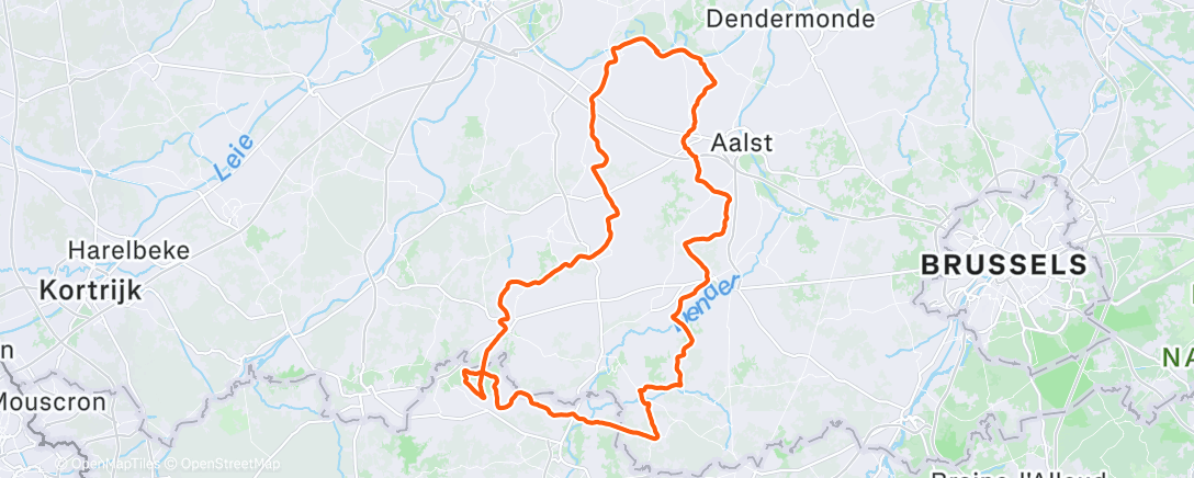 活动地图，Ochtendrit