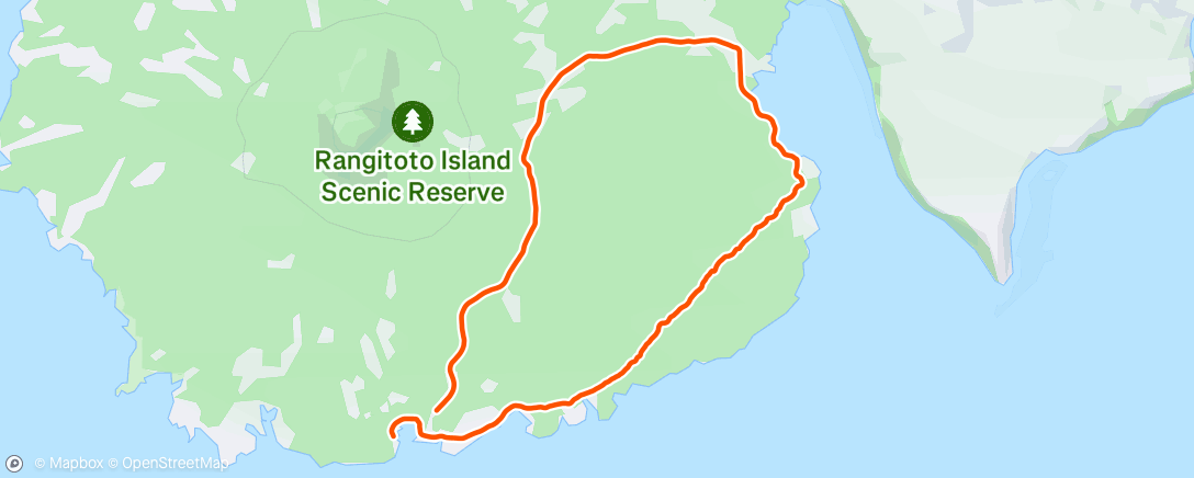 Map of the activity, Afternoon Walk