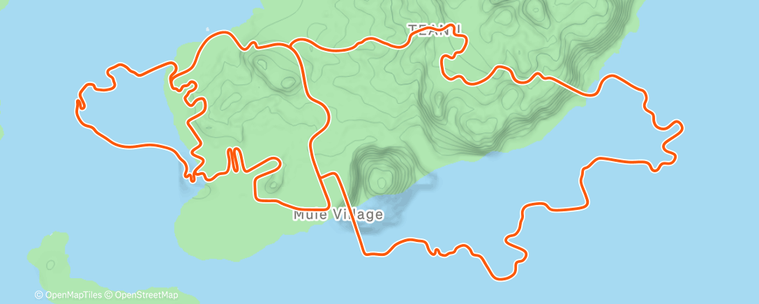 Map of the activity, SZR  Endurance Ride