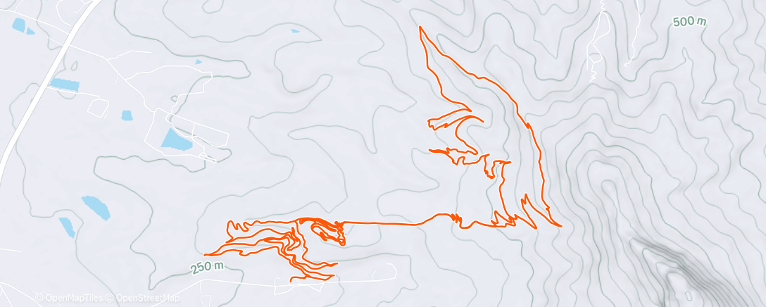 Map of the activity, Muratie Trails 👌