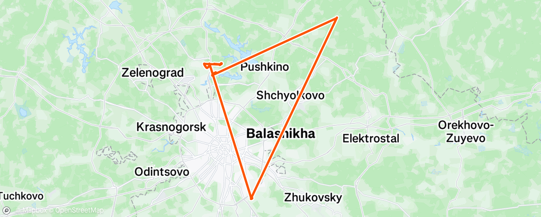 Mapa de la actividad (Кайтсёрфинг (после обеда))