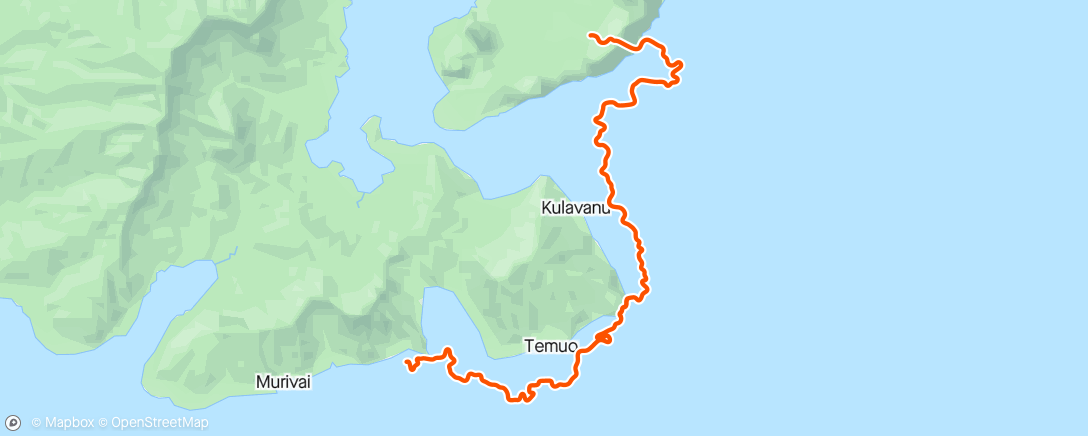 Map of the activity, Zwift - New Workout on Going Coastal in Watopia