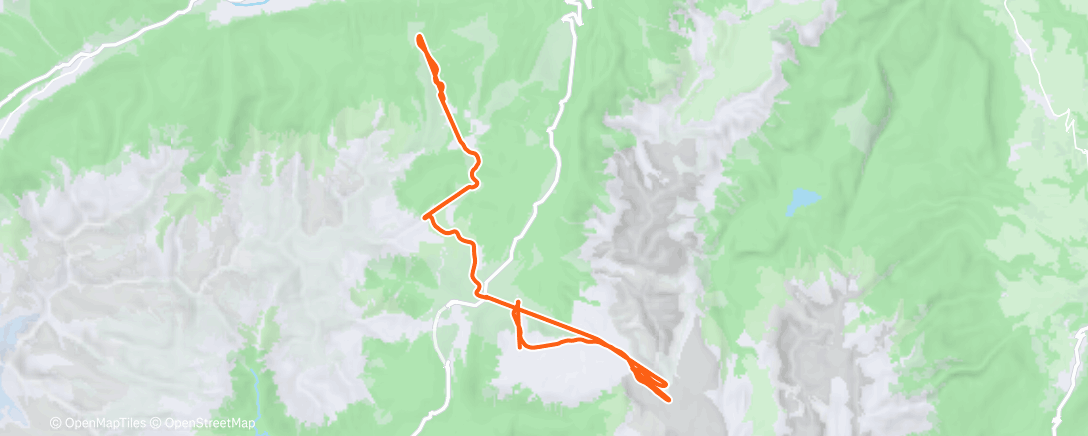 Mappa dell'attività Sciata mattutina sul Grostè