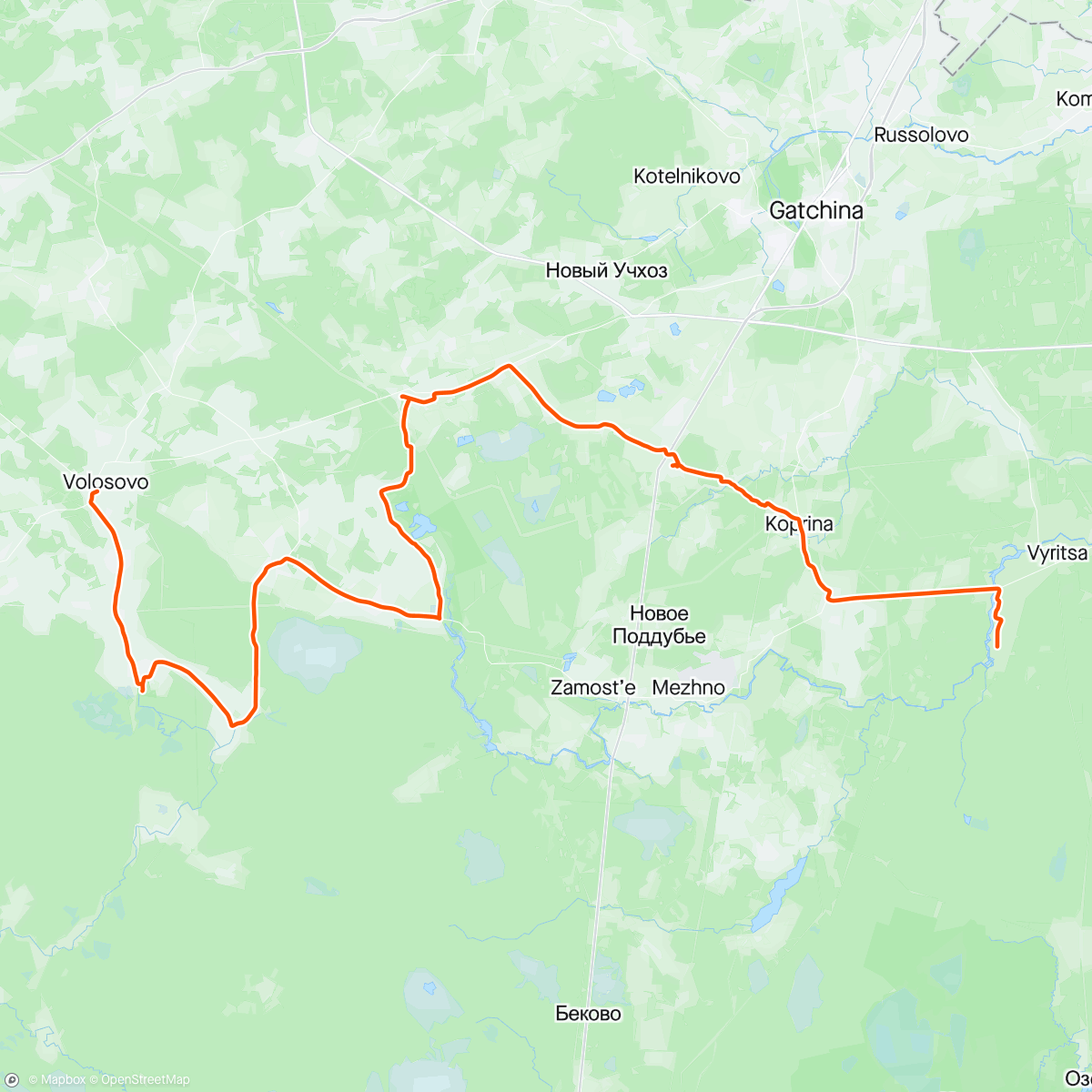 Map of the activity, Суровое открытие сезона