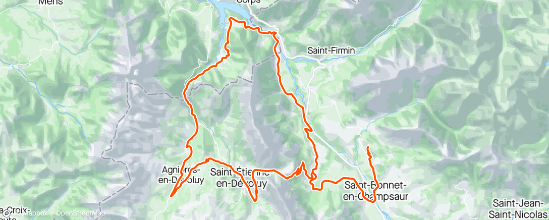 Map of the activity, 🚴🏻👌🏻 Tour du Dévoluy - Perfect Sunday ☀️🏔️