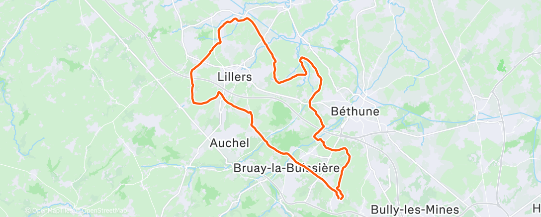 Map of the activity, La dernière de l'année bien  accompagné et avec le soleil 👍👍👍