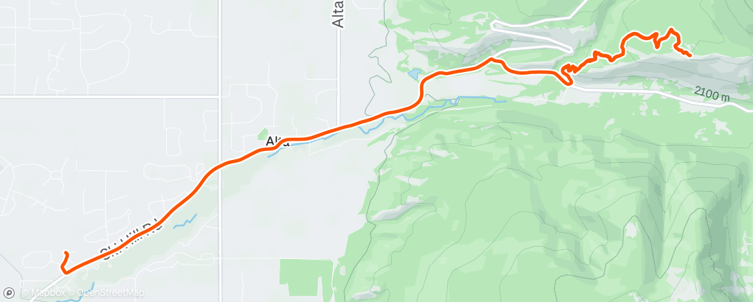 Map of the activity, Pierre's Hole pre ride. Let's see how this goes after being sick as hell all week