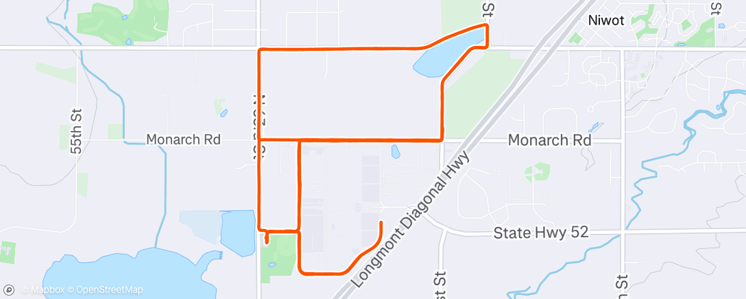 Map of the activity, Trail team tempo