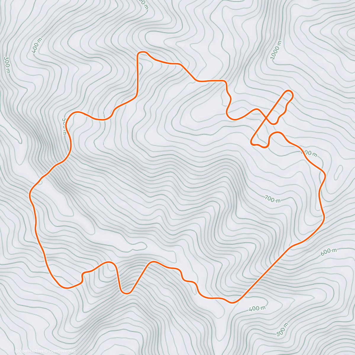 Map of the activity, Zwift - Croissant in France