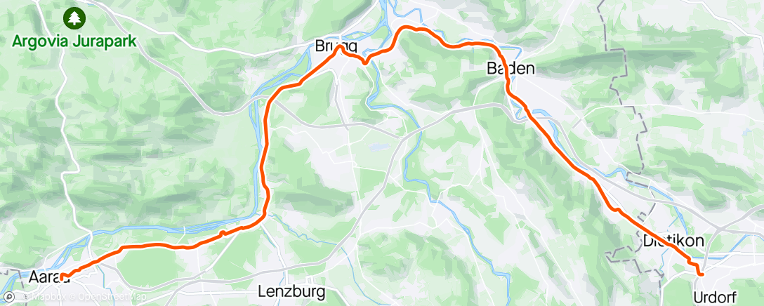 Map of the activity, b2w