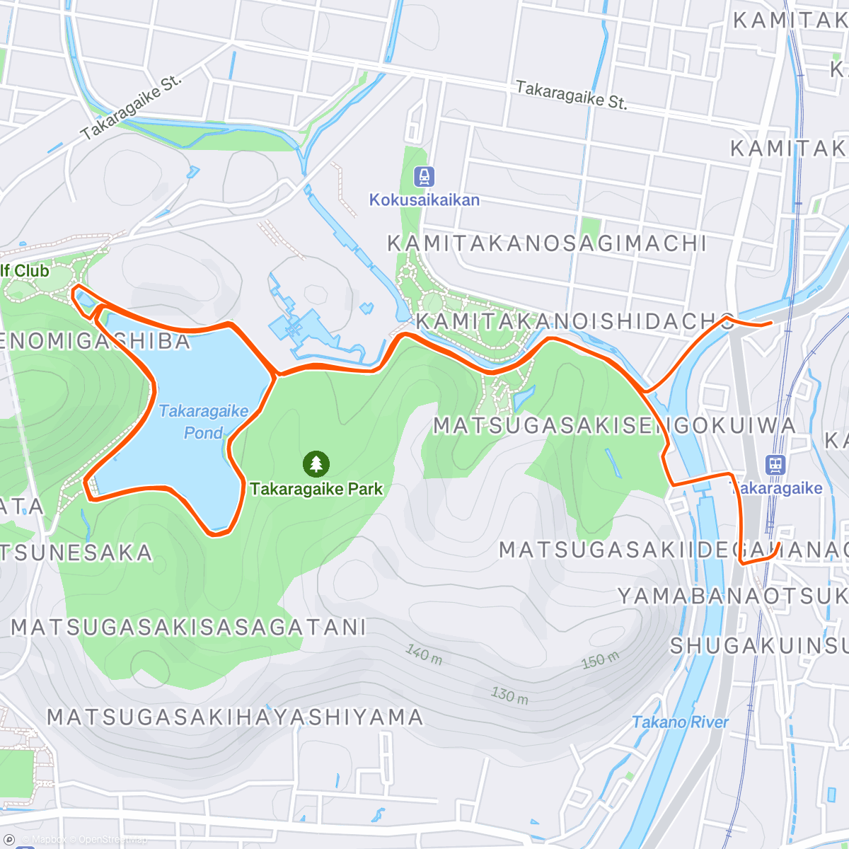 Carte de l'activité 9x2:00min VO2max