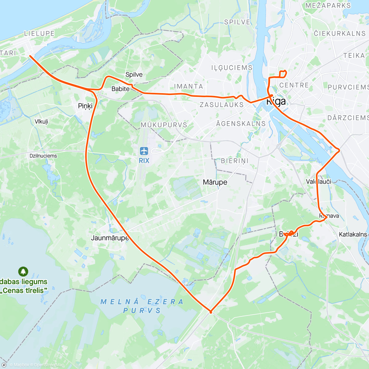 Map of the activity, Andersona eskorts