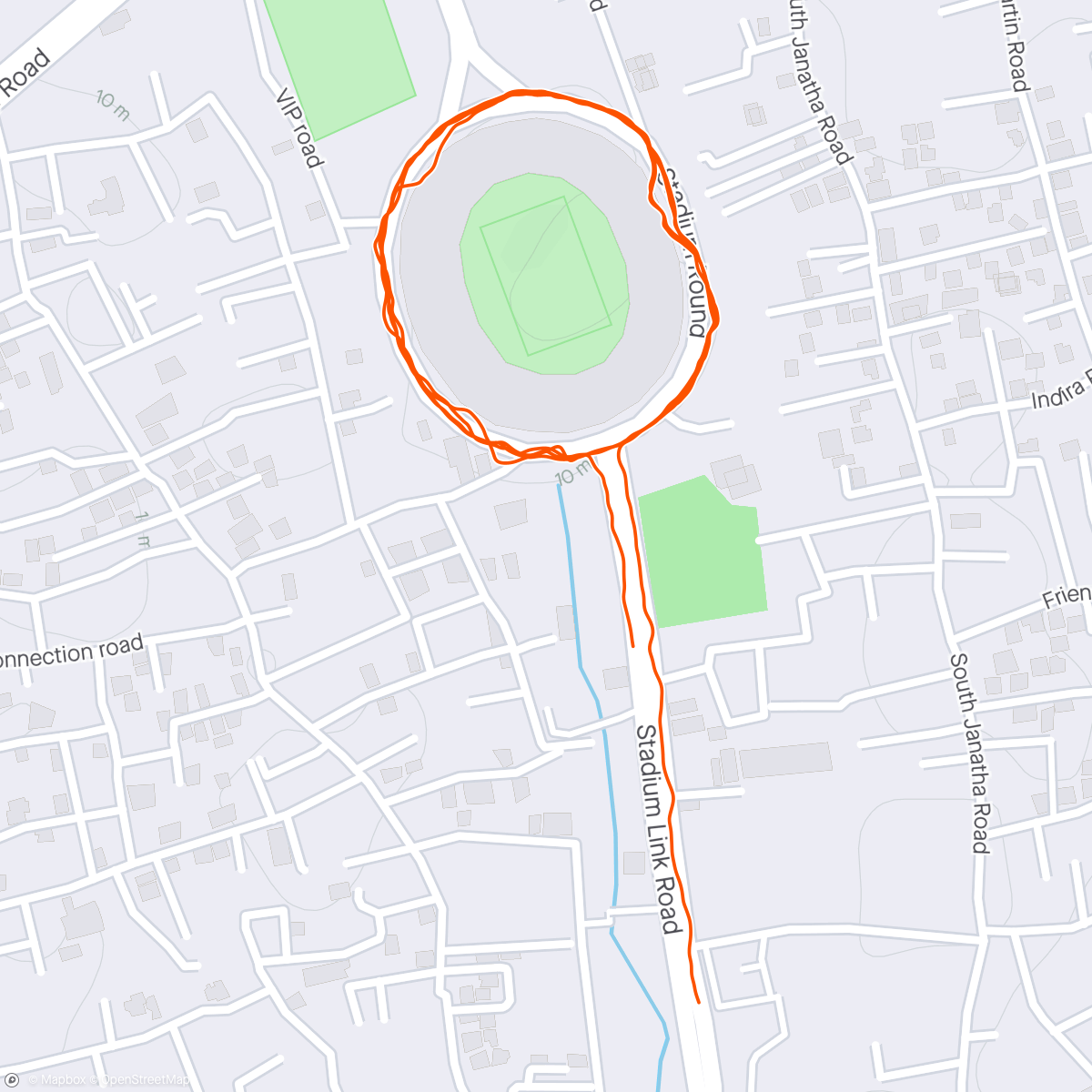Map of the activity, Morning Jog🏃‍♂️