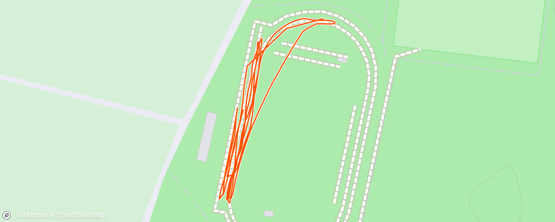 Map of the activity, 2x 150, 2x 100, 2x 50