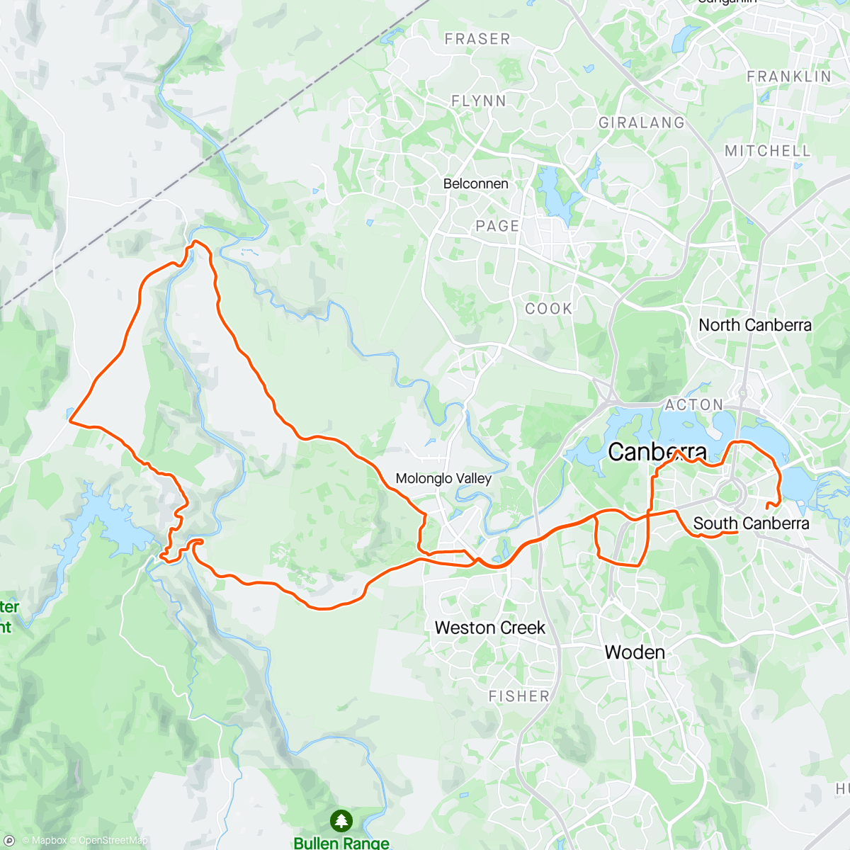 Map of the activity, Double sesh