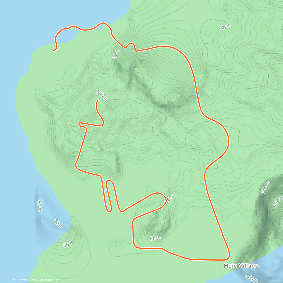 Map of the activity, Zwift - 11.1 Ocean Blvd in Watopia