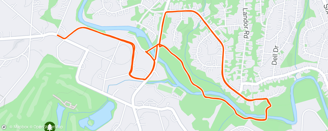 Map of the activity, Tour de Walter Stage 2 - Marlowe Mountain
