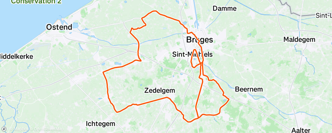 Map of the activity, Middagrit