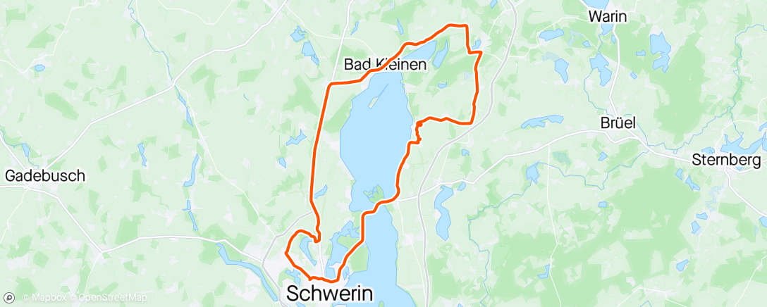 Map of the activity, Singlespeed
