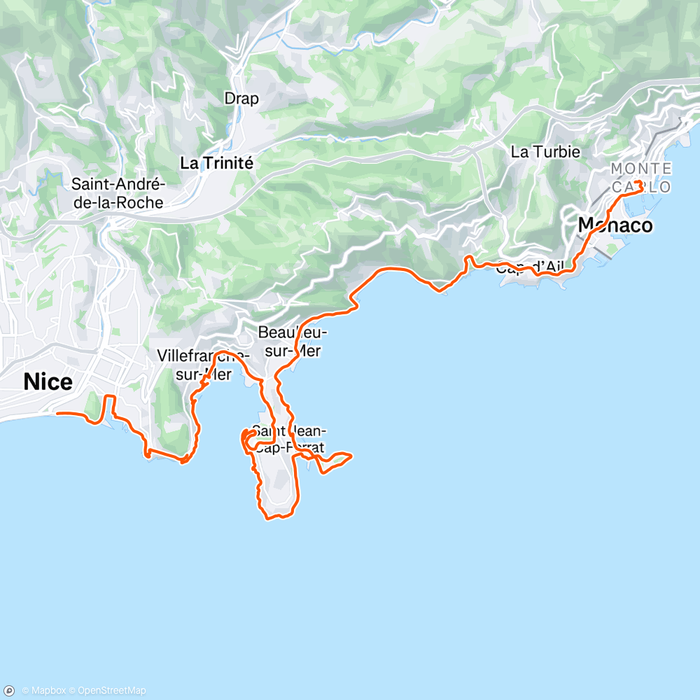 Map of the activity