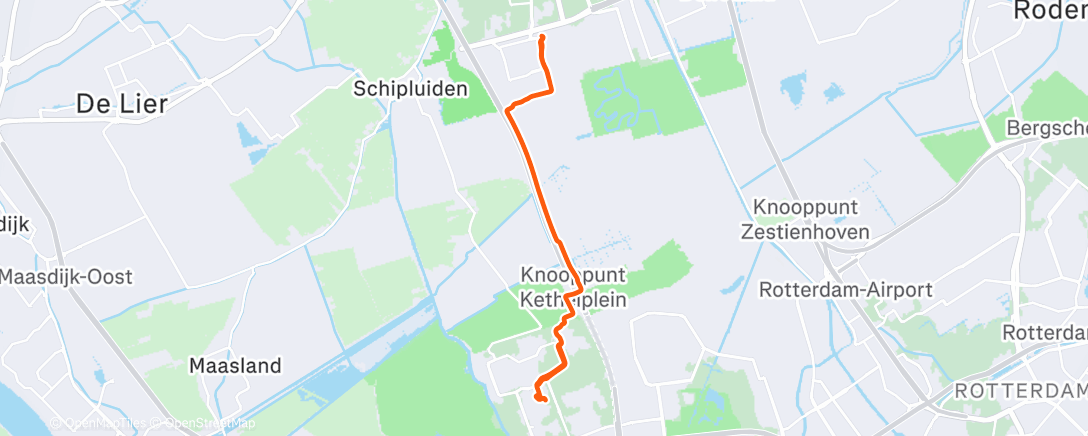 Map of the activity, RWS