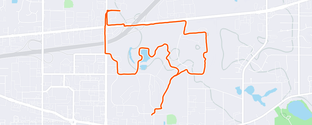 Map of the activity, Last run before I get married tomorrow
