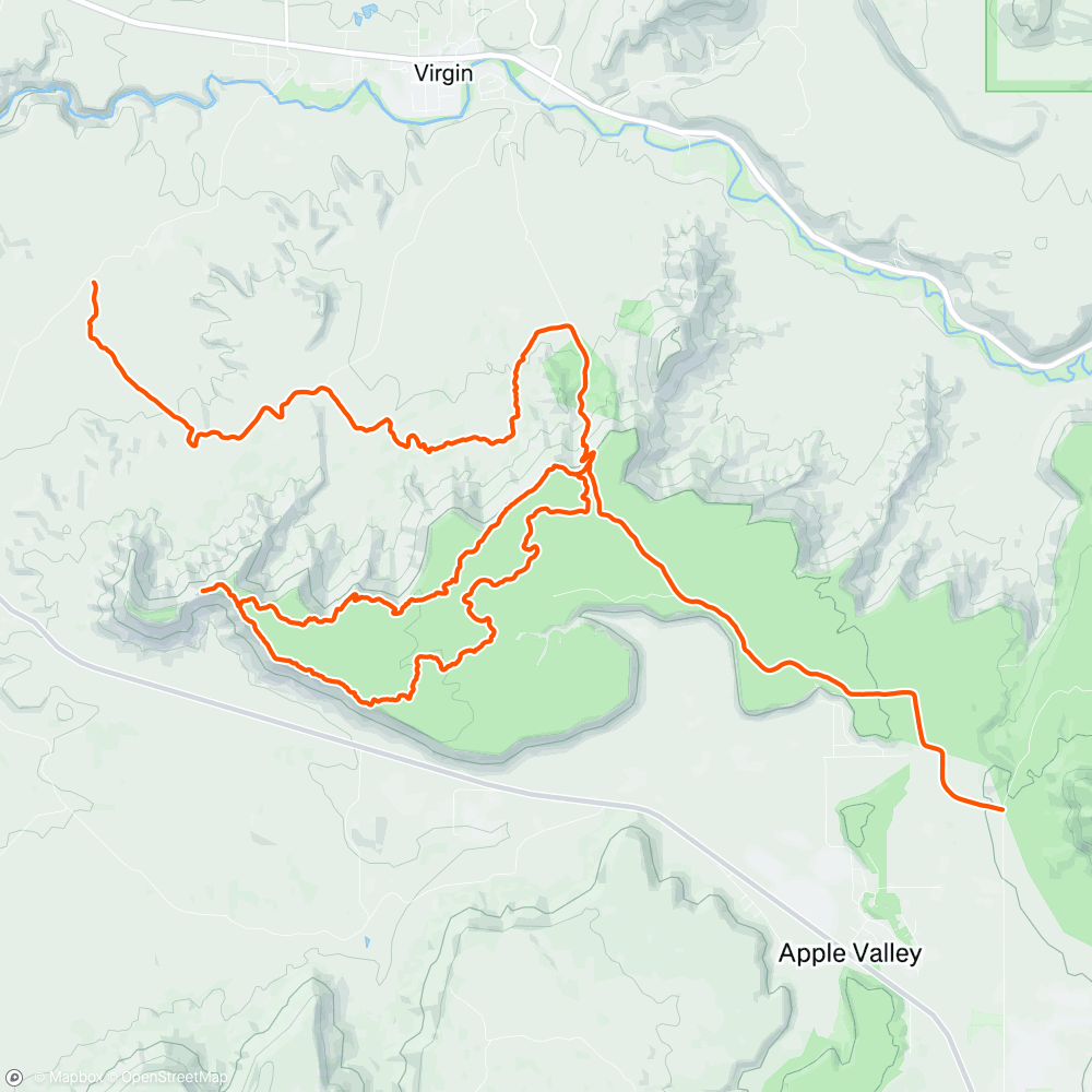 Map of the activity