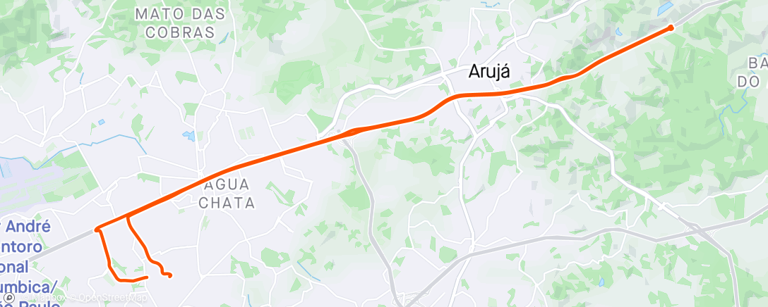 アクティビティ「Serrinha de Arujá 💪🥵」の地図