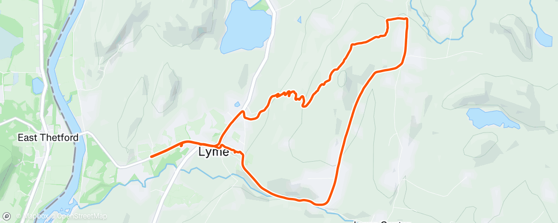 Map of the activity, Morning Mountain Bike Ride 🤗