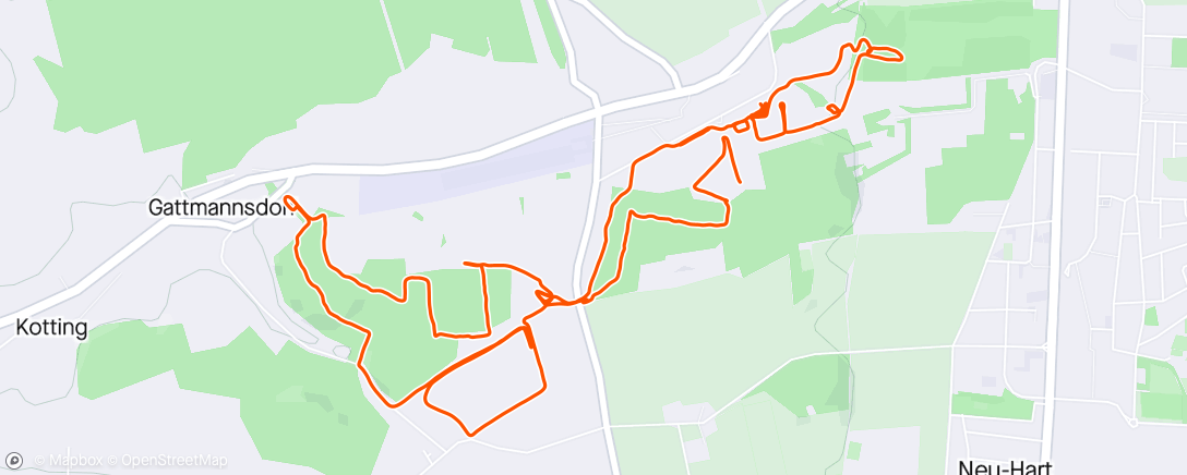Map of the activity, Spartan Race St. Pölten - Super
