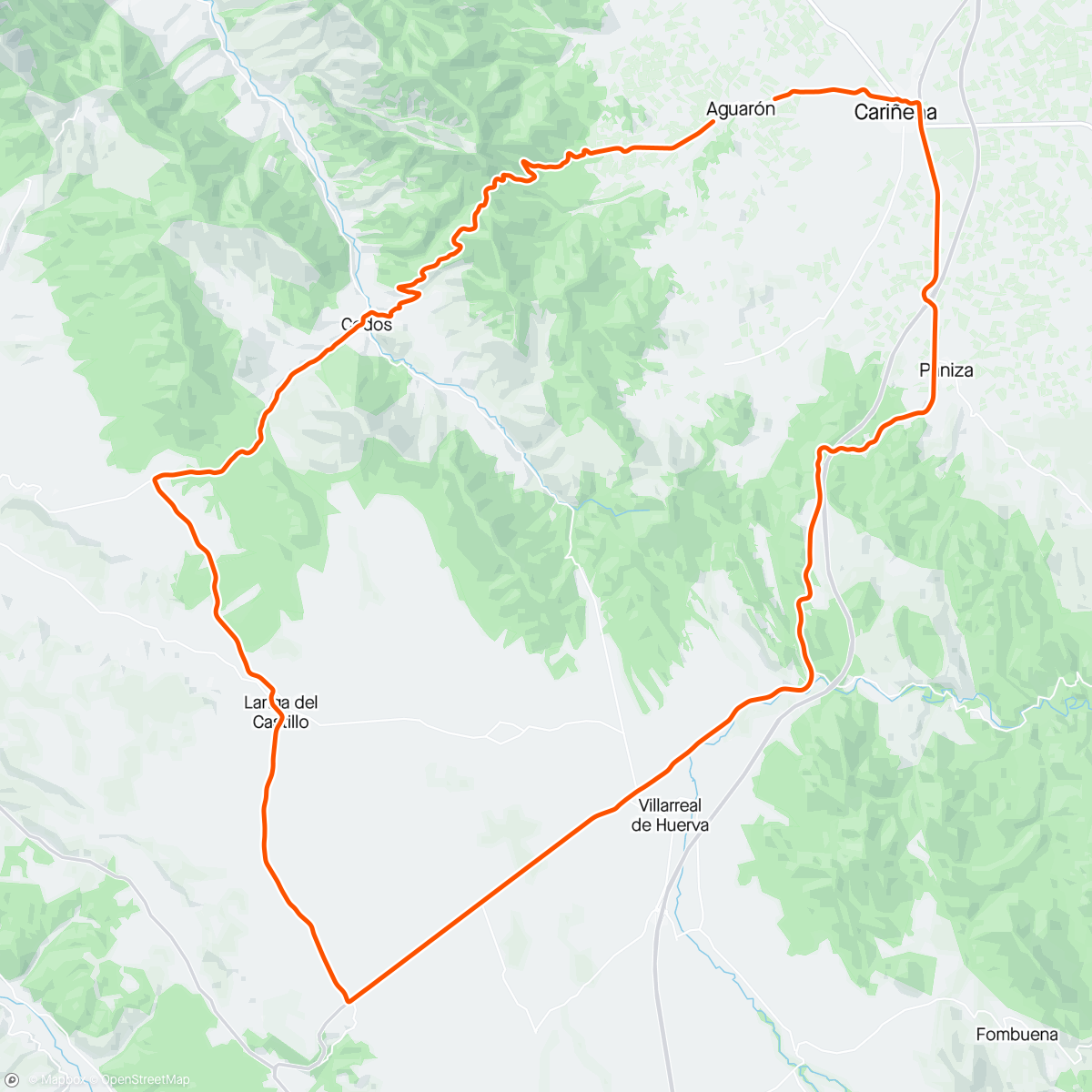 Map of the activity, Vuelta a Langa con Coco. 🥶