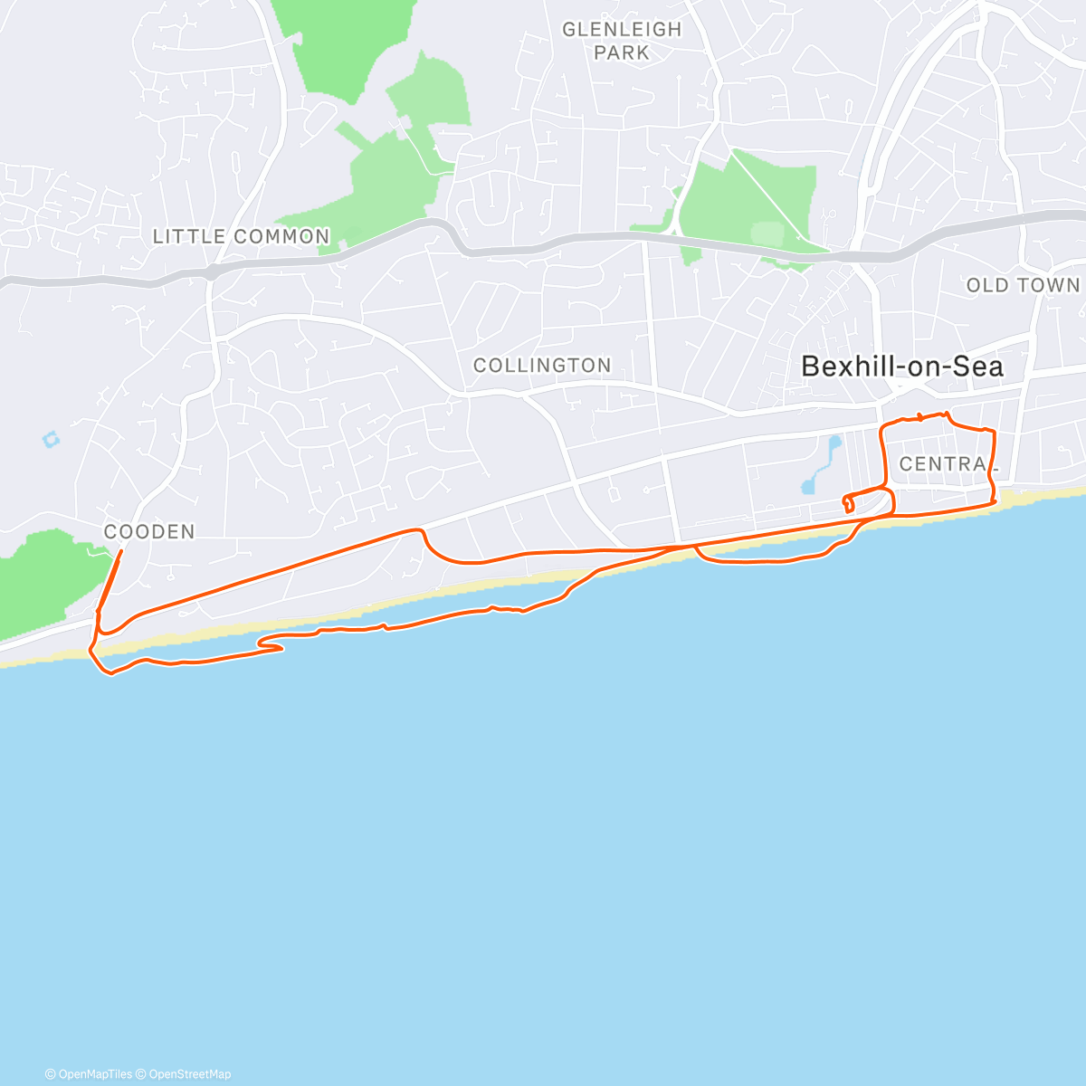 Карта физической активности (Lunch Walk)