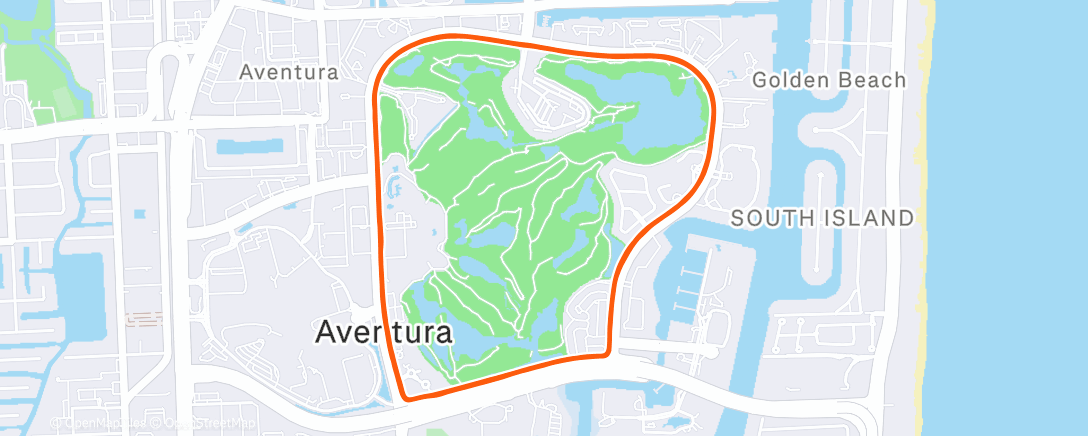 Map of the activity, Morning Ride