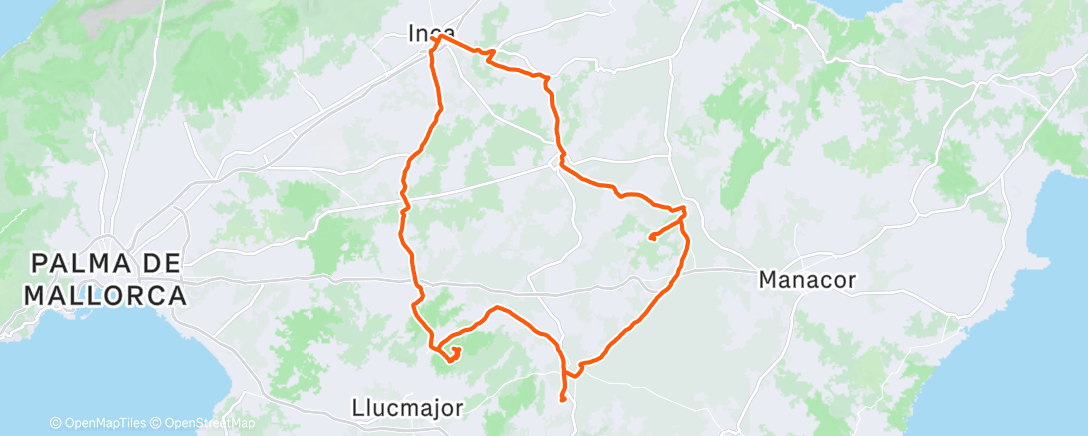 Map of the activity, Diumenge a missa!