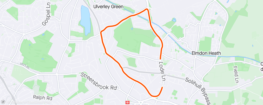 Map of the activity, Progressively got quicker, practicing ‘free downhill runs’
