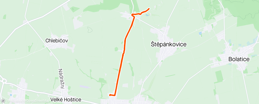 Map of the activity, 10 km s Milanem