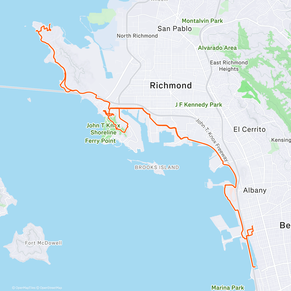 Peta aktivitas, Post rain gravel