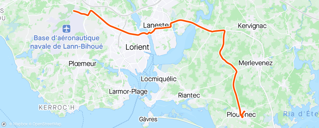 Map of the activity, Retour boulot direction le Park