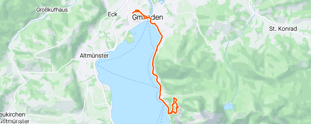 Map of the activity, Kaltenbachwildnis
