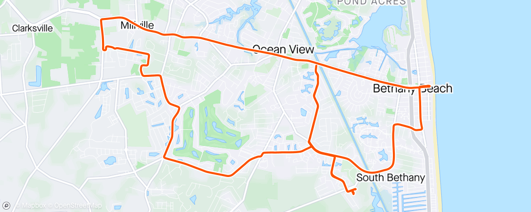 Map of the activity, ☀ Morning Ride