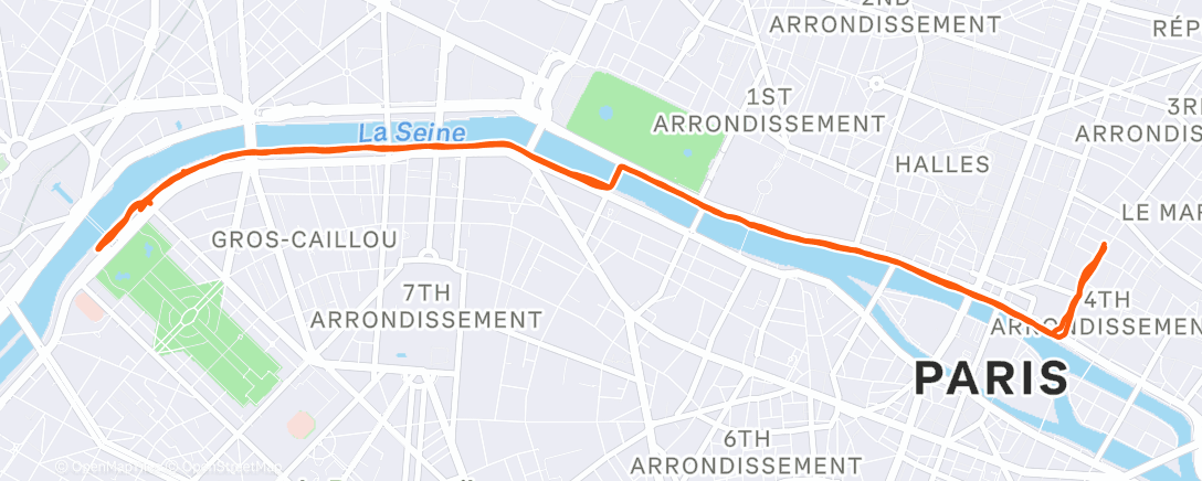 Map of the activity, Tellement dépaysant…! 🤣🤣🤣