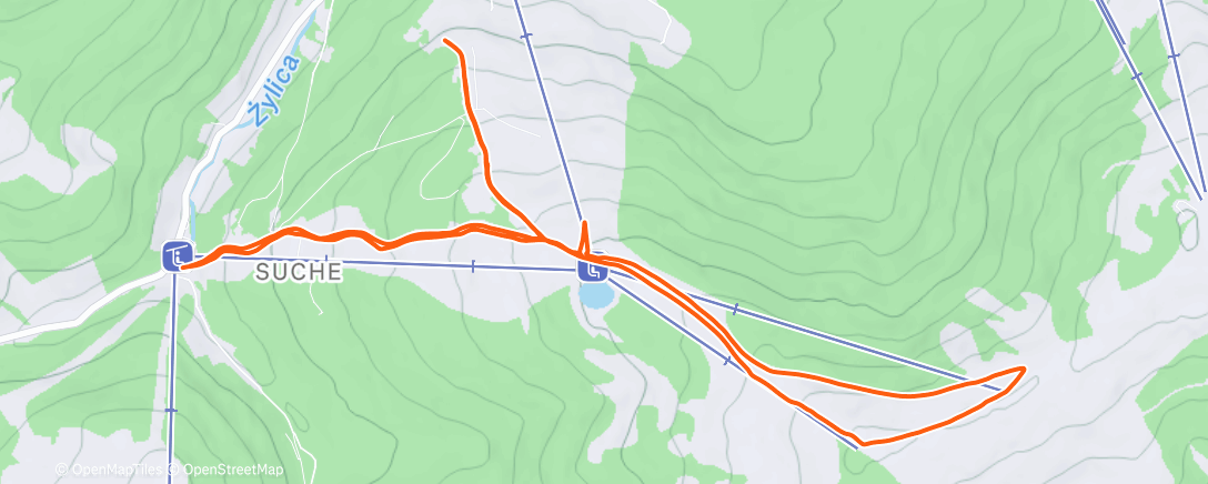 Карта физической активности (Tylko tam gdzie snieżą...)