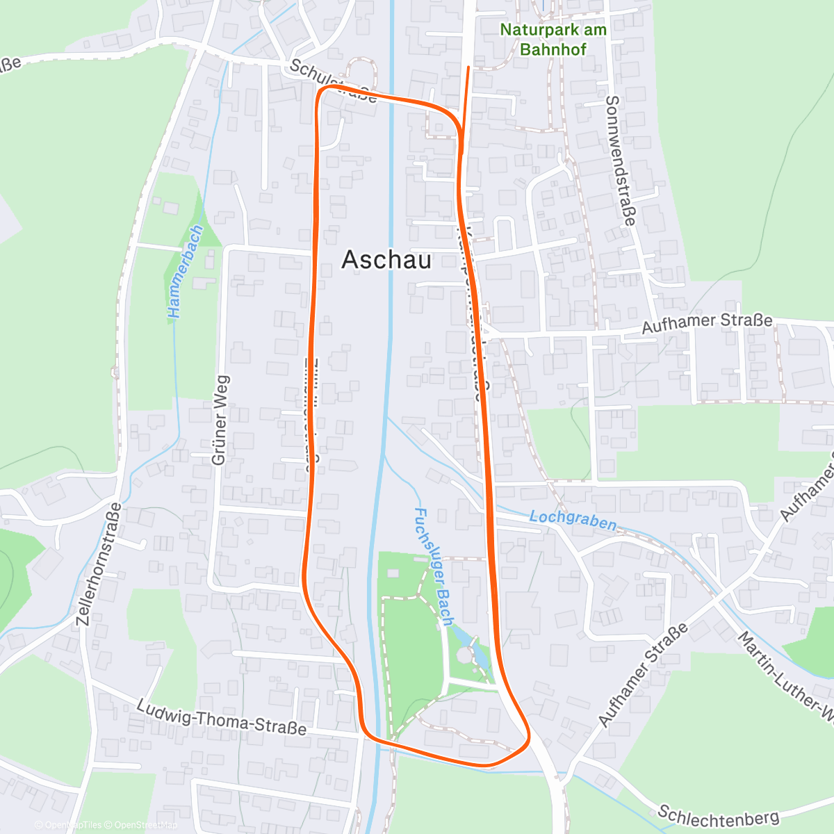 Map of the activity, Vorsilvesterlauf - 17:27 reicht für P72 🤯