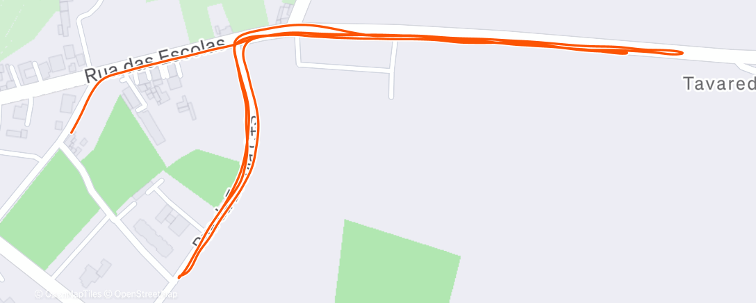 Map of the activity, Aquecimento pré-prova