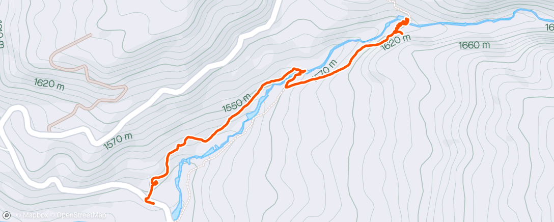 Map of the activity, Pescaderito