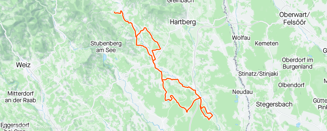 Map of the activity, Genusstour mit Roswitha